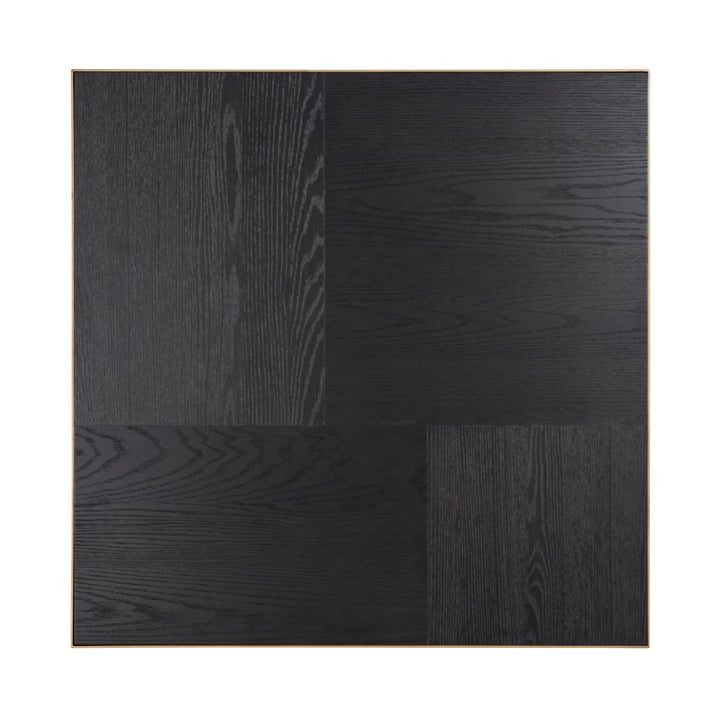 Salontafel Cambon dark coffee 90x90