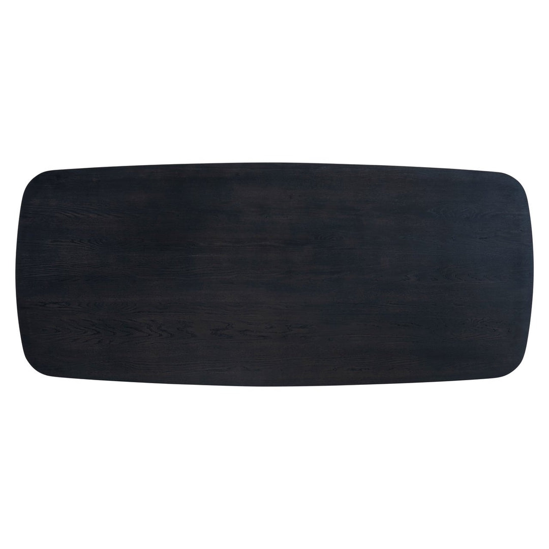 Eettafel Cambon dark coffee danish oval 280