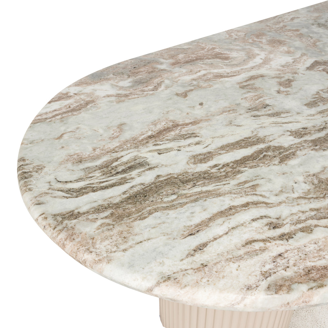 Richmond Eettafel Coronel Blush Beige 240cm