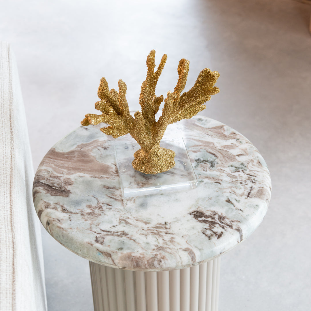 Side table Coronel Blush beige