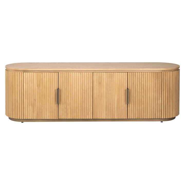 Belfort TV cabinet, natural oak