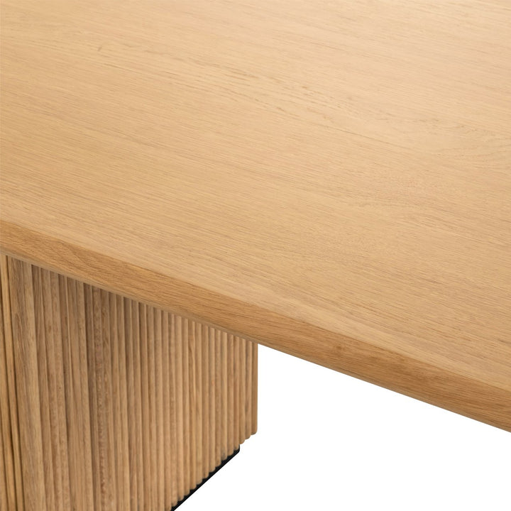Belfort natural oak 240 dining table
