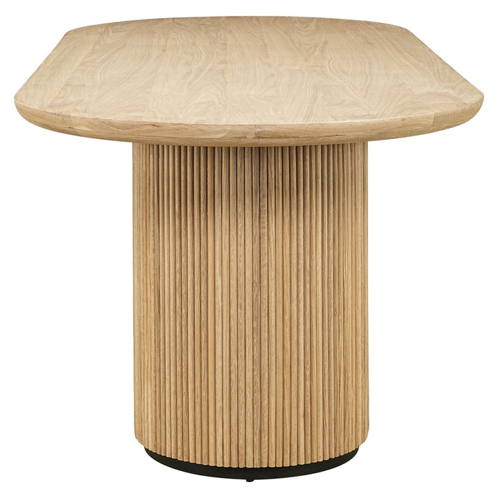 Belfort natural oak 280 dining table