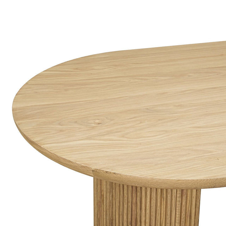 Belfort natural oak 280 dining table