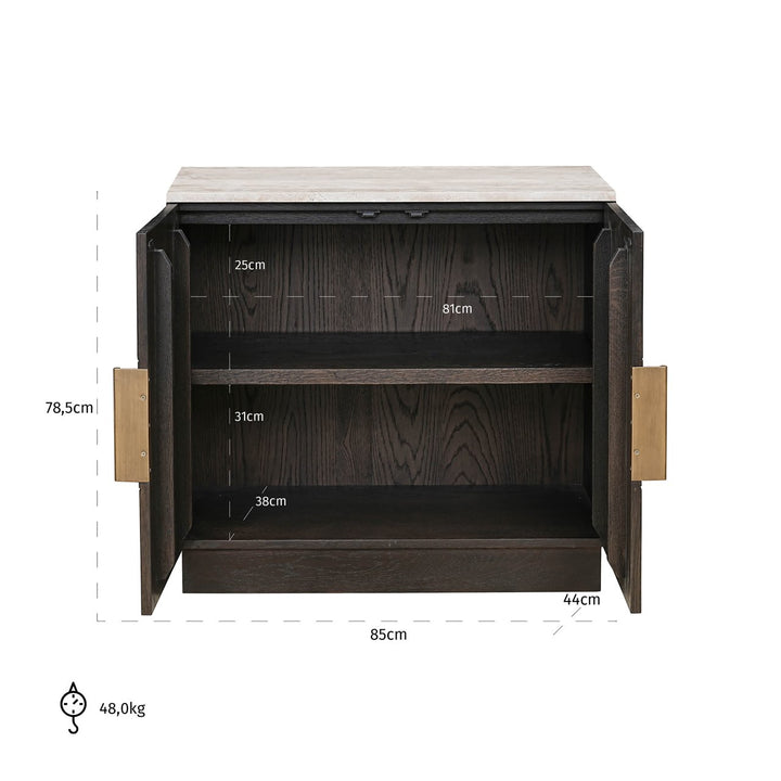 Claremont brown sideboard