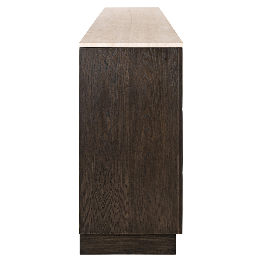 Richmond Dressoir Claremont Bruin 4-deurs 2-planken