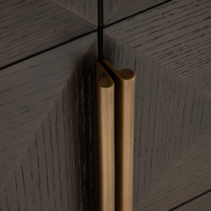 Richmond Dressoir Claremont Bruin 4-deurs 2-planken