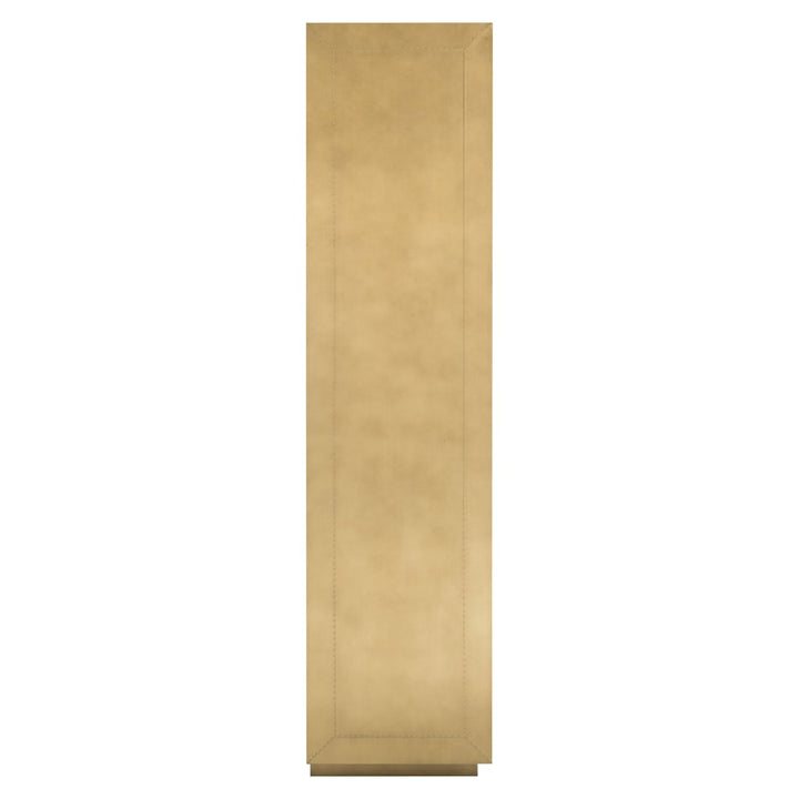 Finsbury black/gold storage cabinet