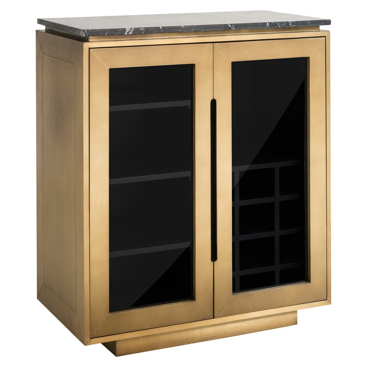 Finsbury black/gold sideboard