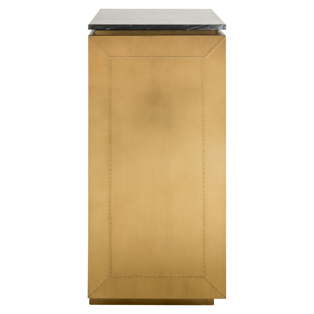 Finsbury black/gold sideboard