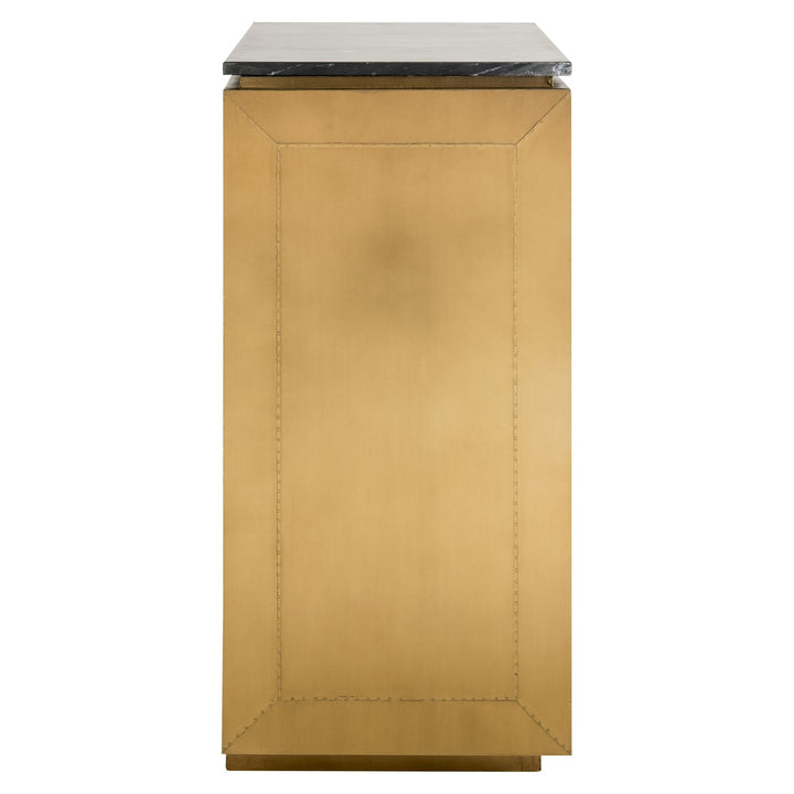 Finsbury black/gold sideboard