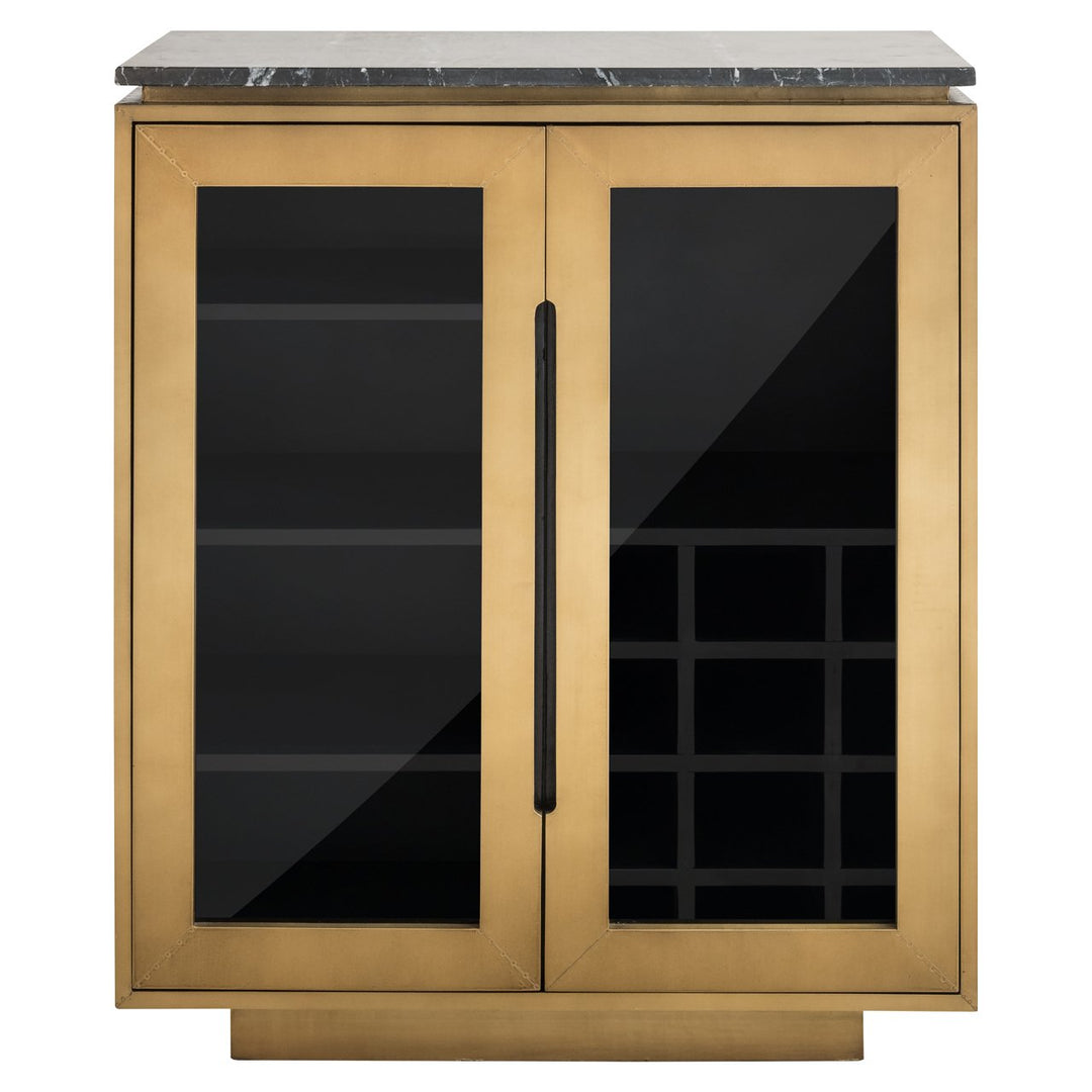 Finsbury black/gold sideboard