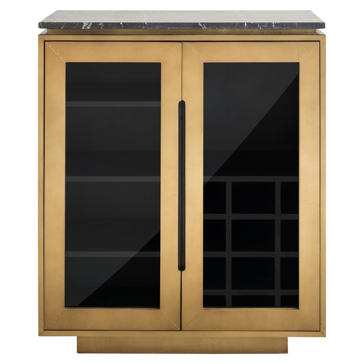 Finsbury black/gold sideboard