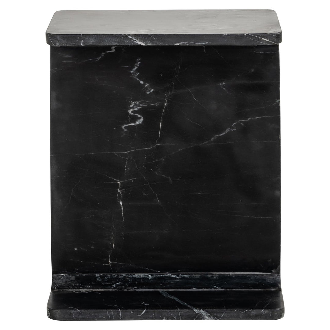 Benson black side table