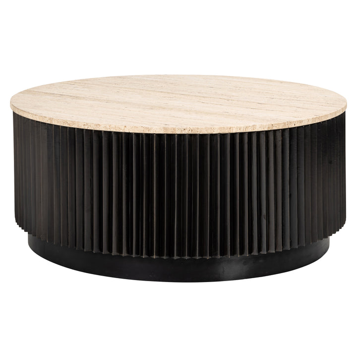 Richmond Salontafel Hampton Dark Brown 90Ø