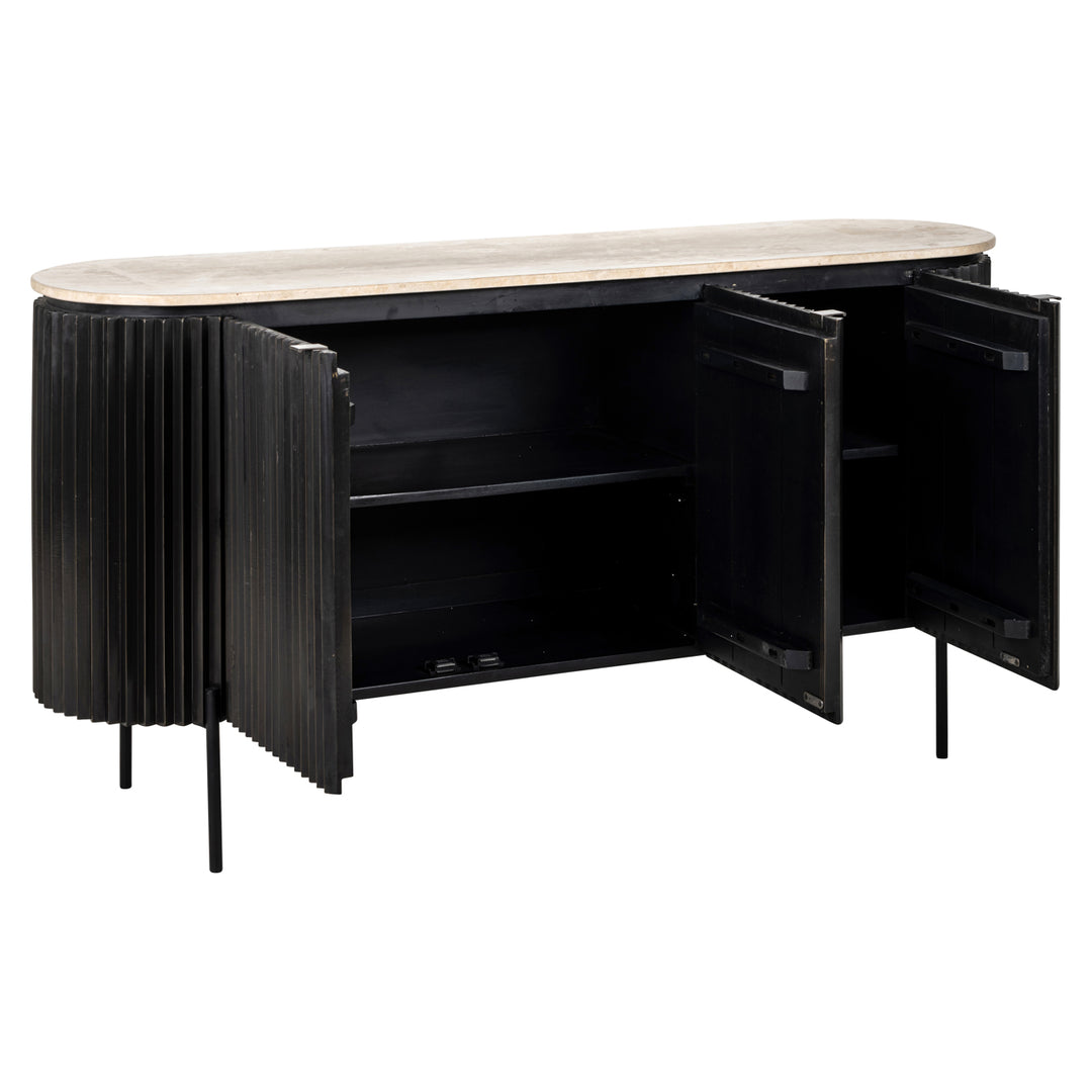 Richmond Dressoir Hampton Donkerbruin