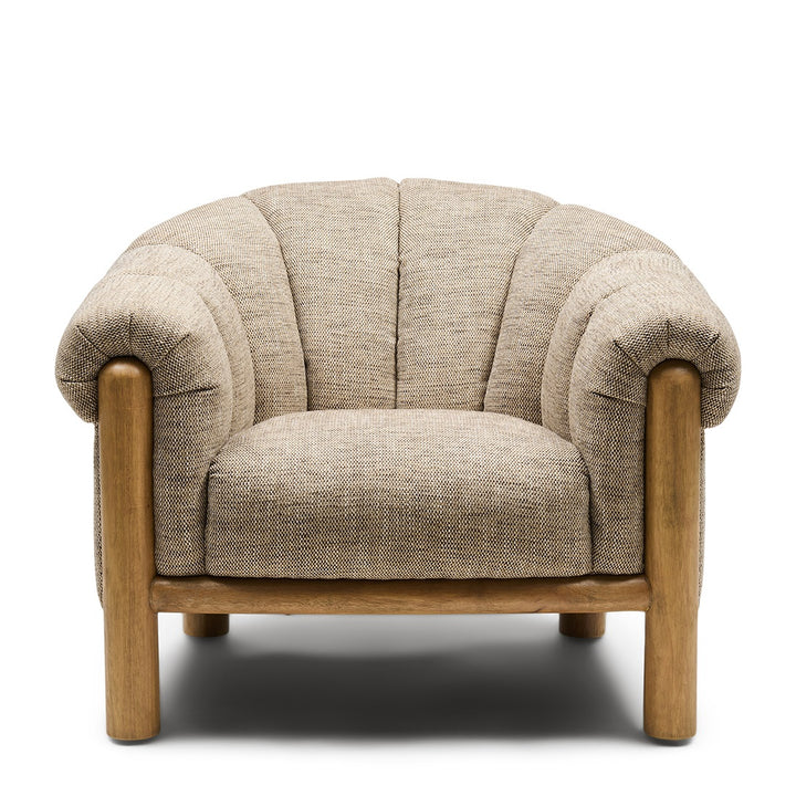 Rivièra Maison Rafal Lounge Sessel Two-Tone Weave Hellbraun