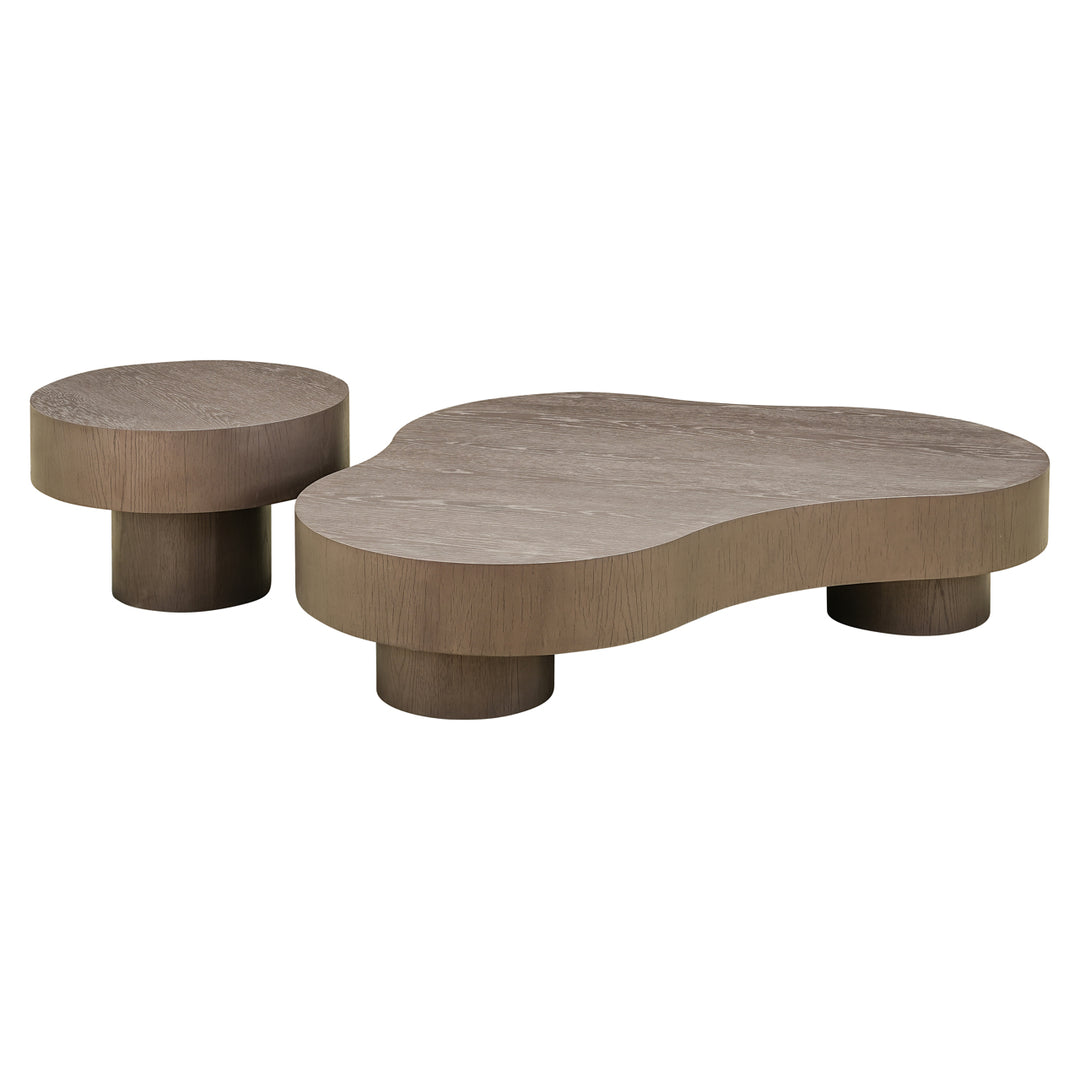 Richmond Salontafel Bogor - set van 2, bronskleurig - setweergave | CéJor Wonen