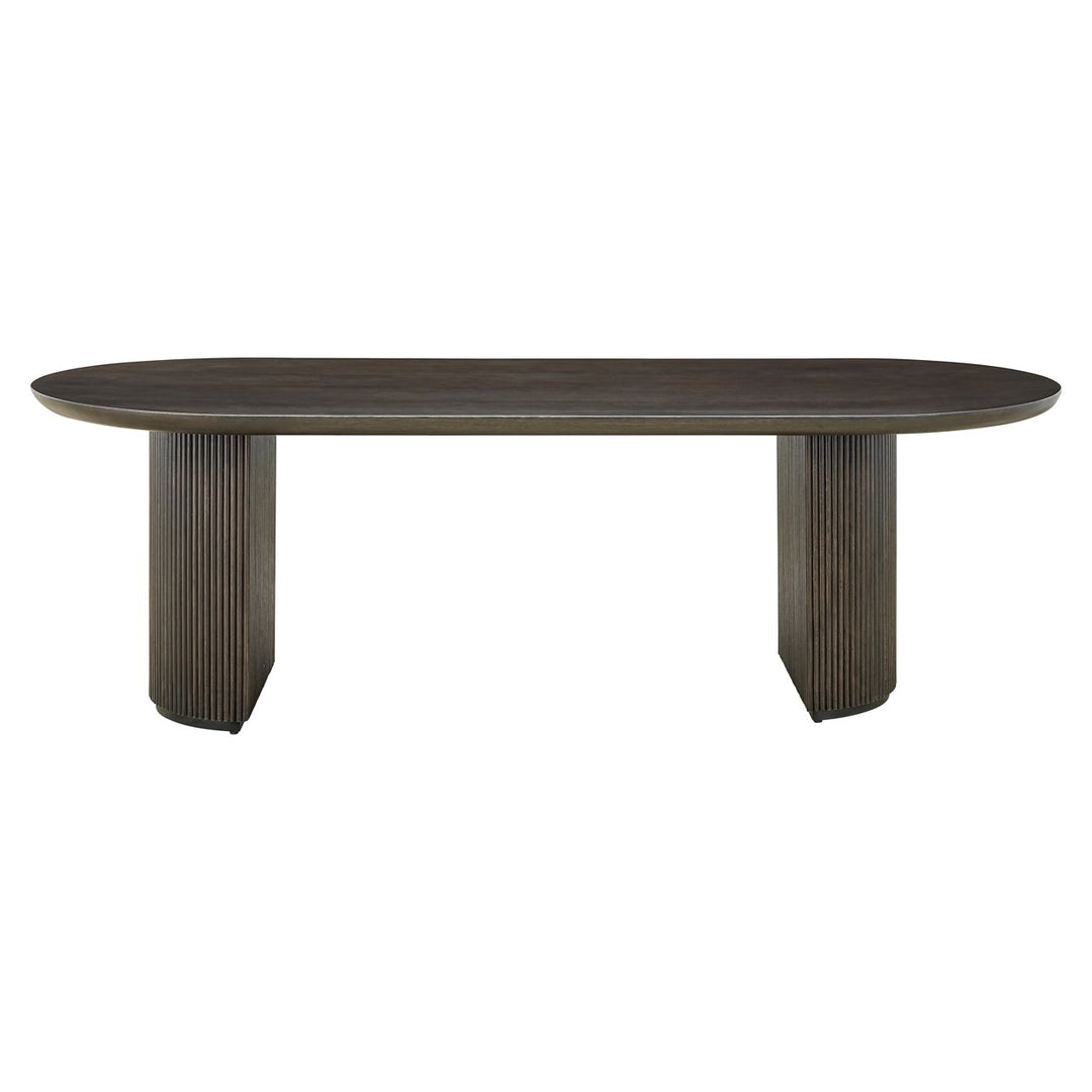 Dining table Kingston dark coffee 280
