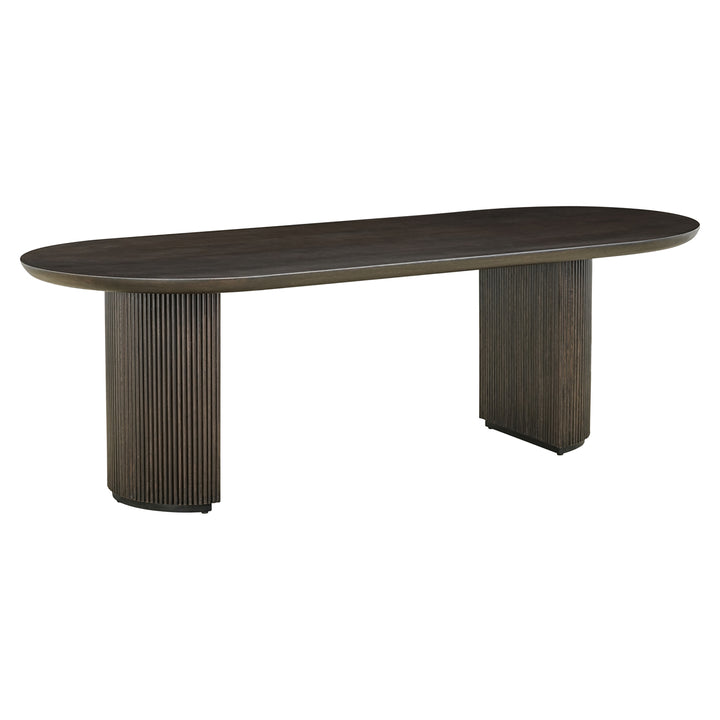 Richmond Eettafel Kingston 280 cm, bruin - productweergave | CéJor Wonen
