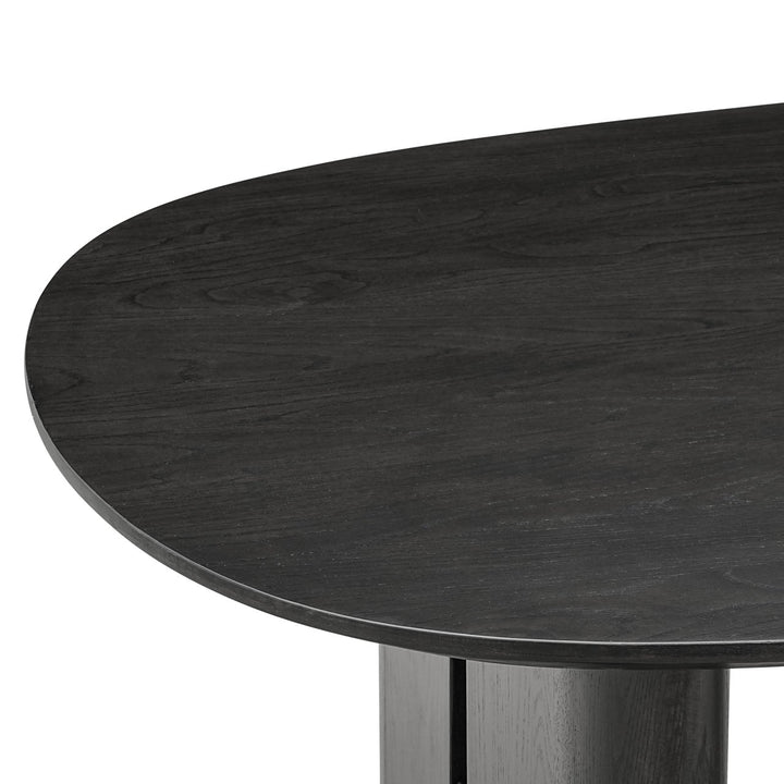 Dining table Durban dark coffee 250
