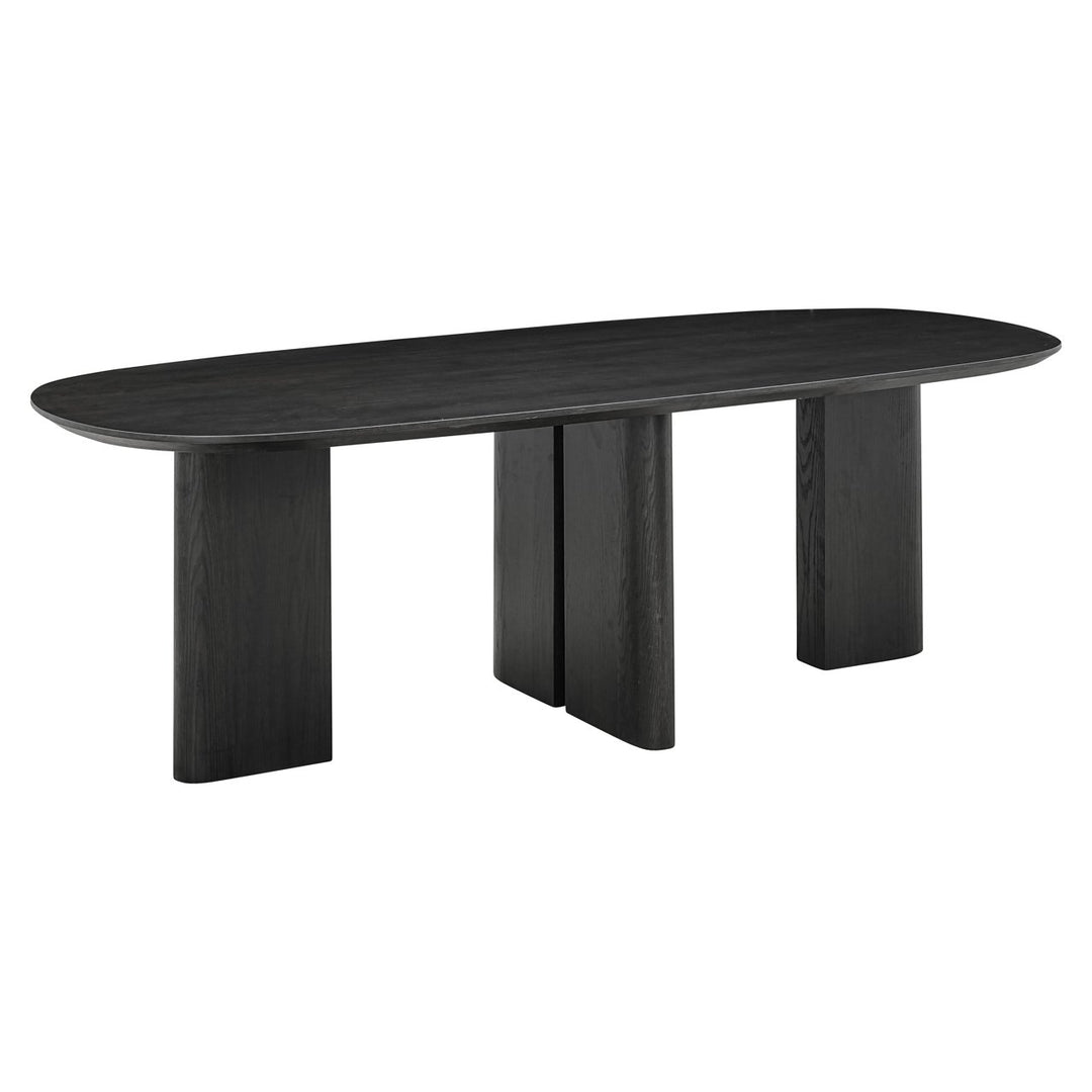 Dining table Durban dark coffee 300