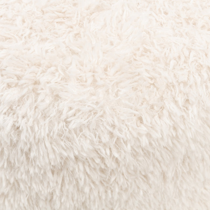 Bowery Footstool White Lion