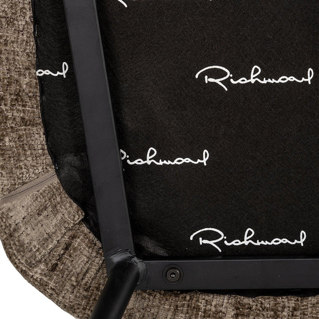 Stoel Xandra steen chenille brandvertragend (Niagara 104 Stone Chenille)