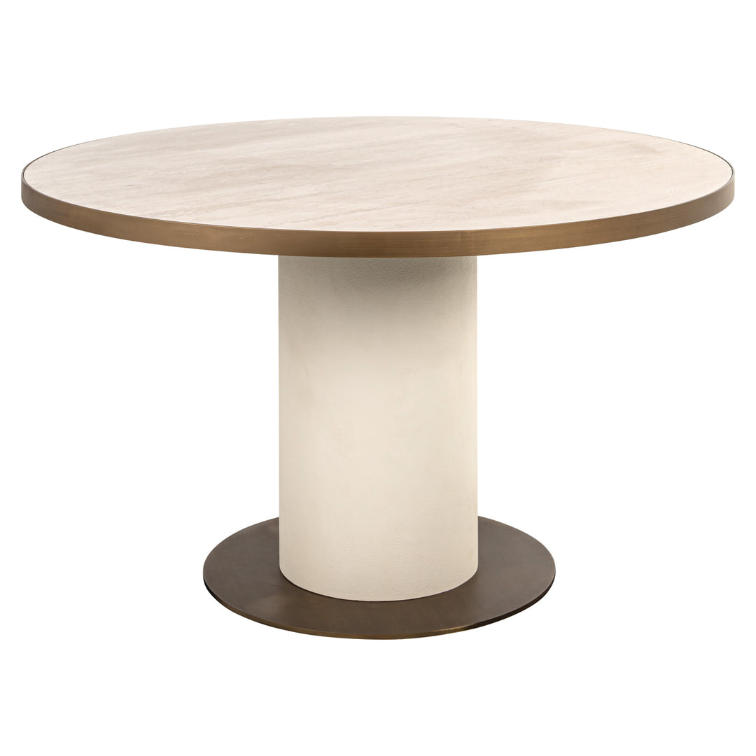 Richmond Eettafel Tivoli Wit Ø130