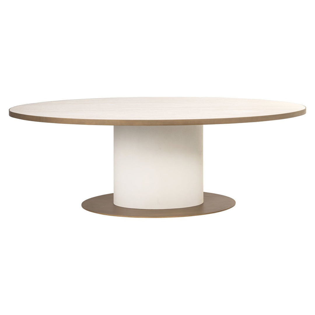 Esstisch Tivoli weiß oval 230