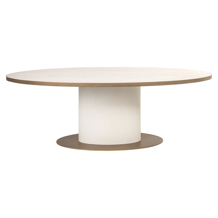 Esstisch Tivoli weiß oval 230
