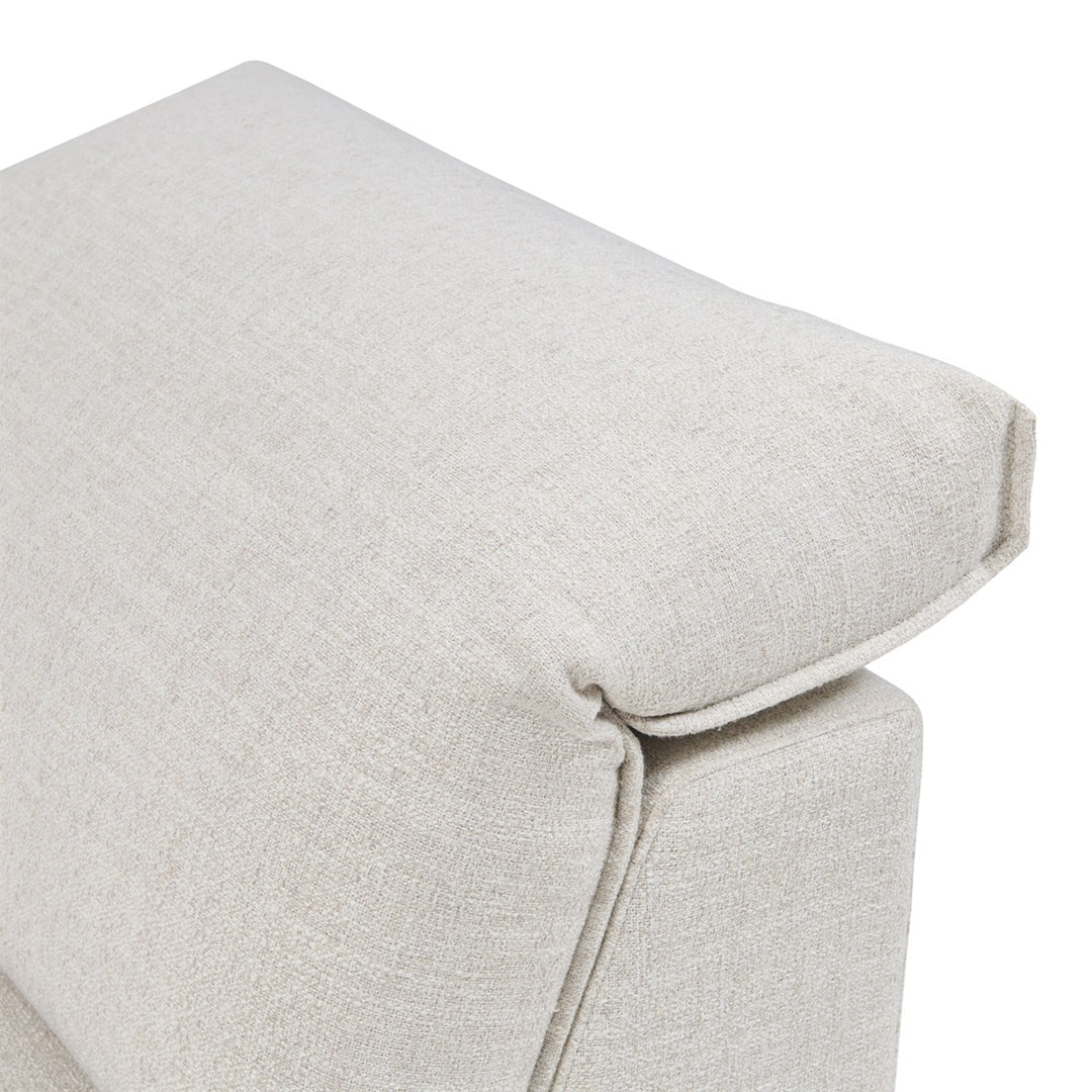 Isola Center rich tweed antique white