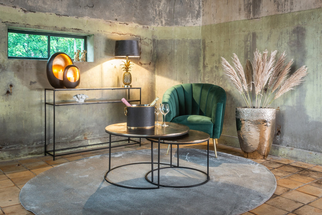 Console Chandon champagne gold