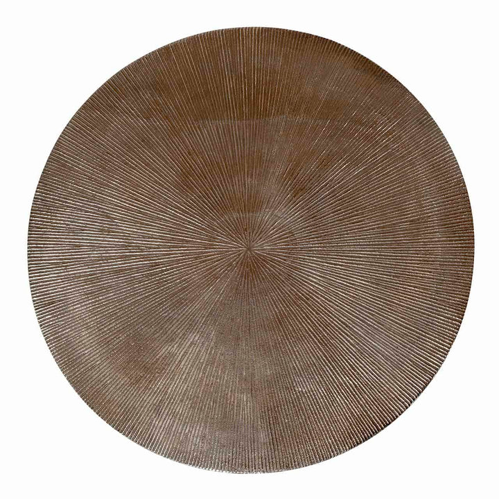 Coffee table Vittorio set of 3 champagne gold (Champagne gold)