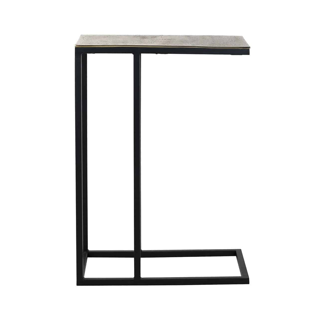 Calloway champagne gold bench table (Champagne gold)