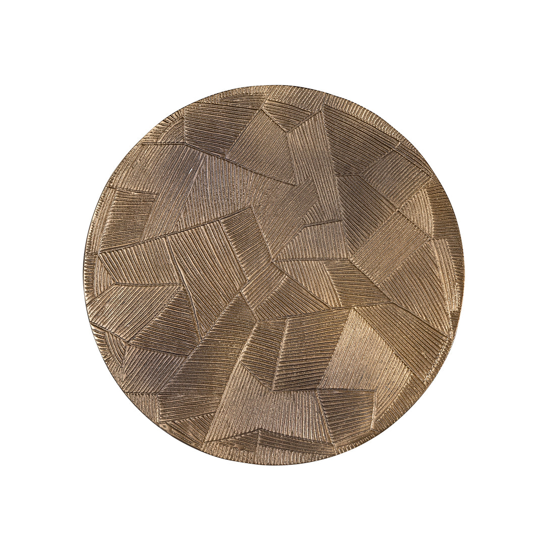 Side table Tulum set van 2 (Geborsteld Goud)