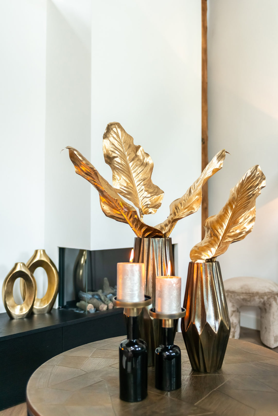 Salontafel Tulum brushed gold (Set of 2)