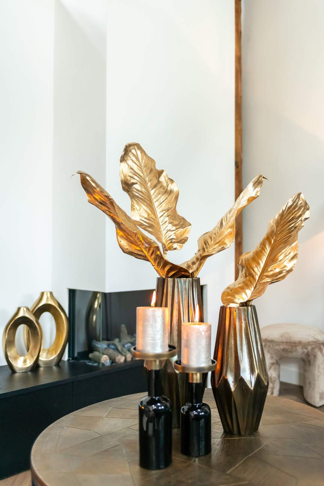 Salontafel Tulum brushed gold (Set of 2)