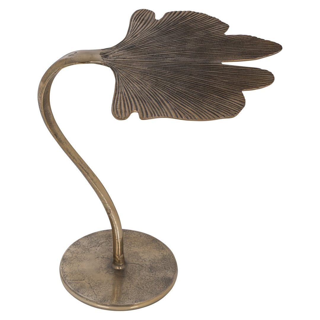 June side table brushed gold