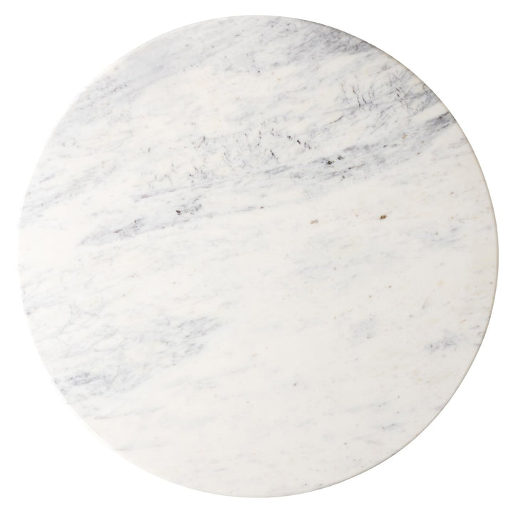 Holmes white 90Ø coffee table
