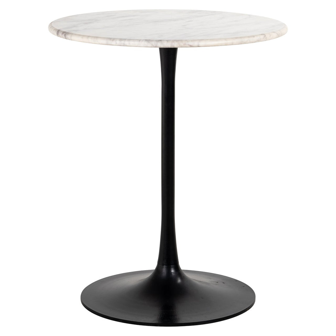 Bistrotafel Carlten black/white 65Ø