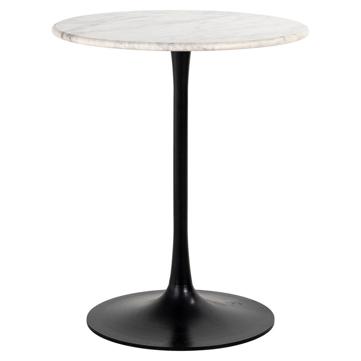Bistrotafel Carlten black/white 65Ø