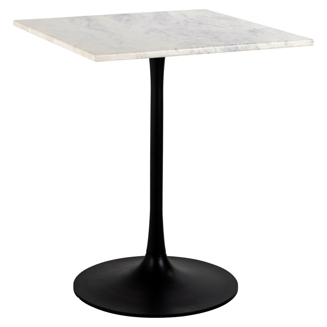 Bistrotisch Carlten schwarz/weiß 65x65