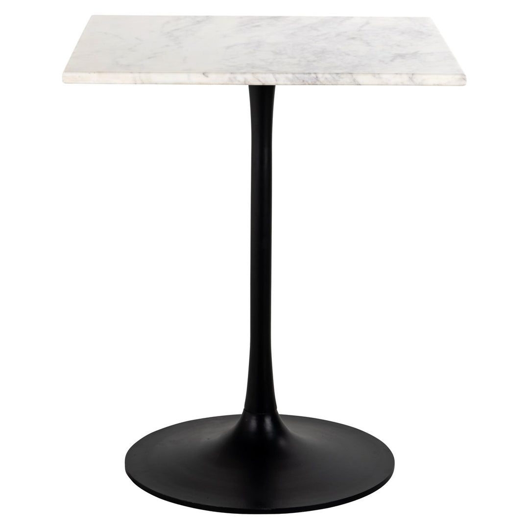 Bistrotisch Carlten schwarz/weiß 65x65