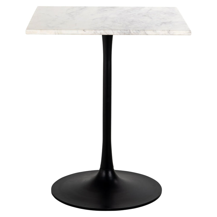 Bistrotisch Carlten schwarz/weiß 65x65