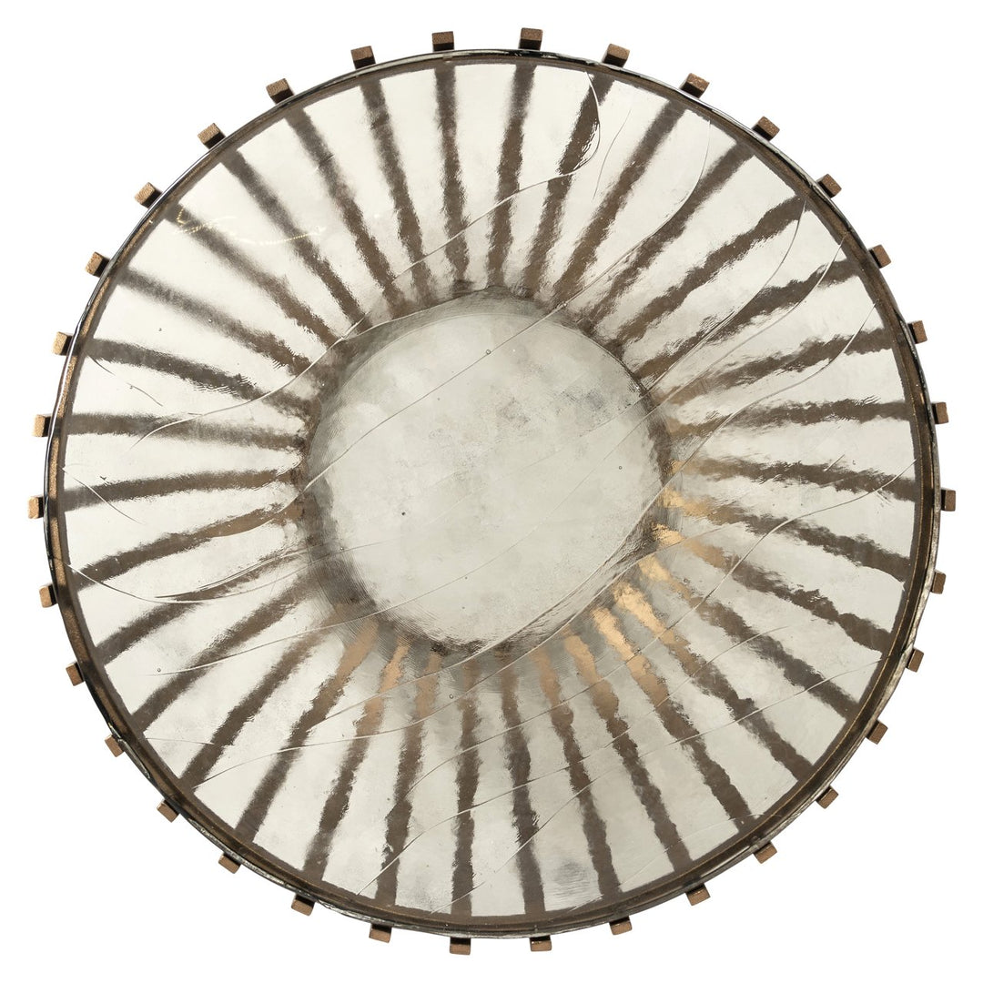 Salontafel Volante gold 84Ø
