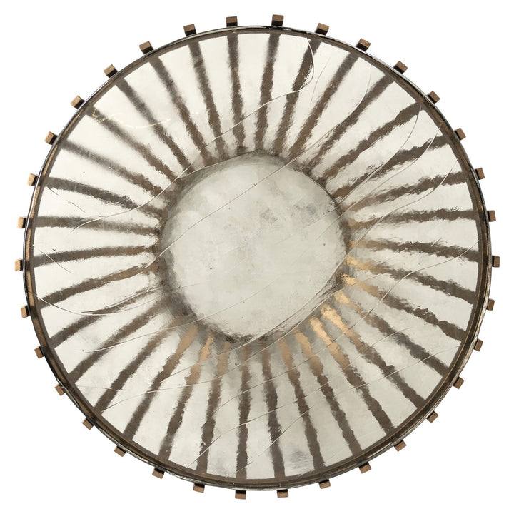 Salontafel Volante gold 84Ø
