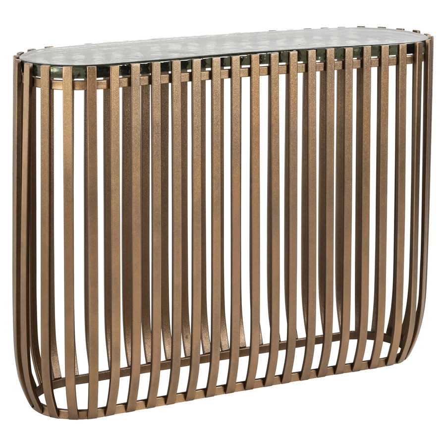 Richmond Wandtafel Volante, goudkleurig - productweergave | CéJor Wonen