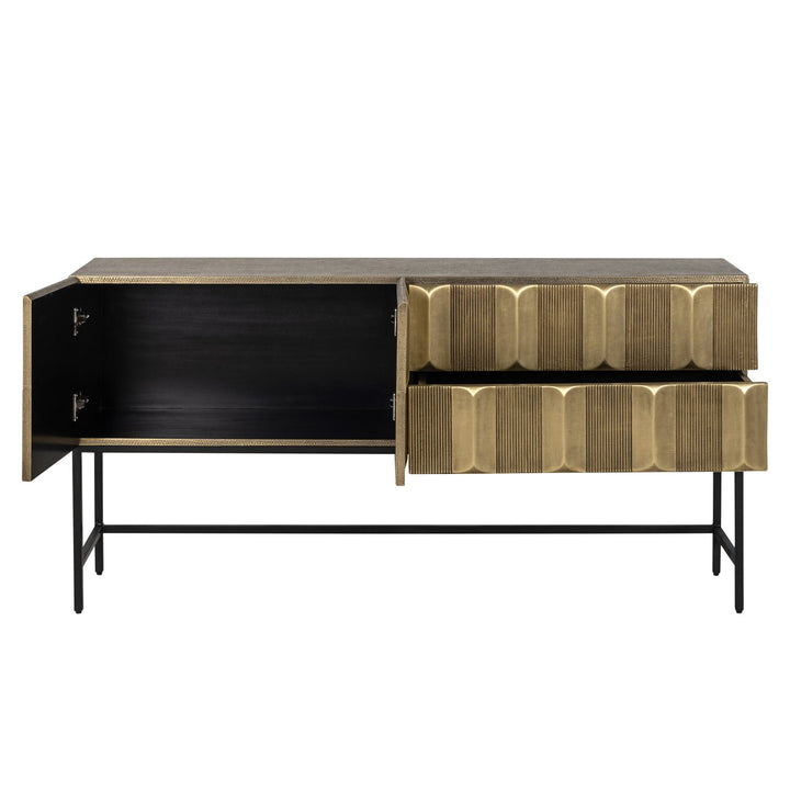 Jaxx black/gold sideboard