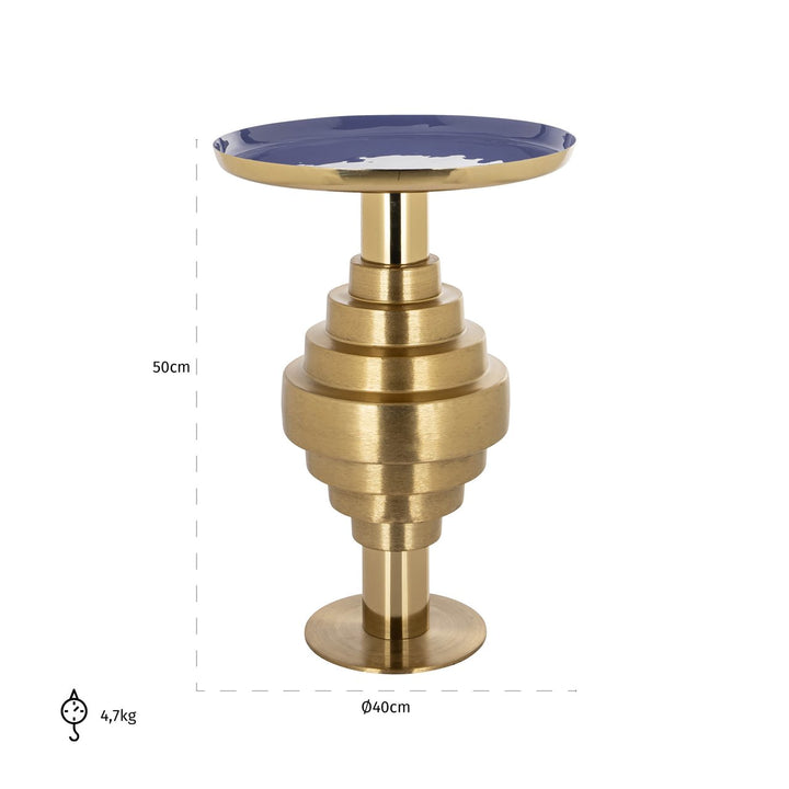 Side table Renao gold